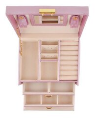 Каскадная шкатулка Kuferk 6400, розовая цена и информация | Детали интерьера | kaup24.ee