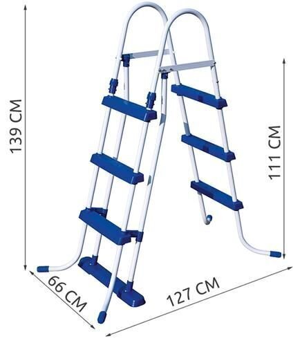 Bestway 58330 Baseino kopėčios 107cm # 3609 hind ja info | Basseinitehnika | kaup24.ee