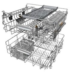 Посудомоечная машина Hotpoint HFC 3C41 CW X цена и информация | Посудомоечные машины | kaup24.ee