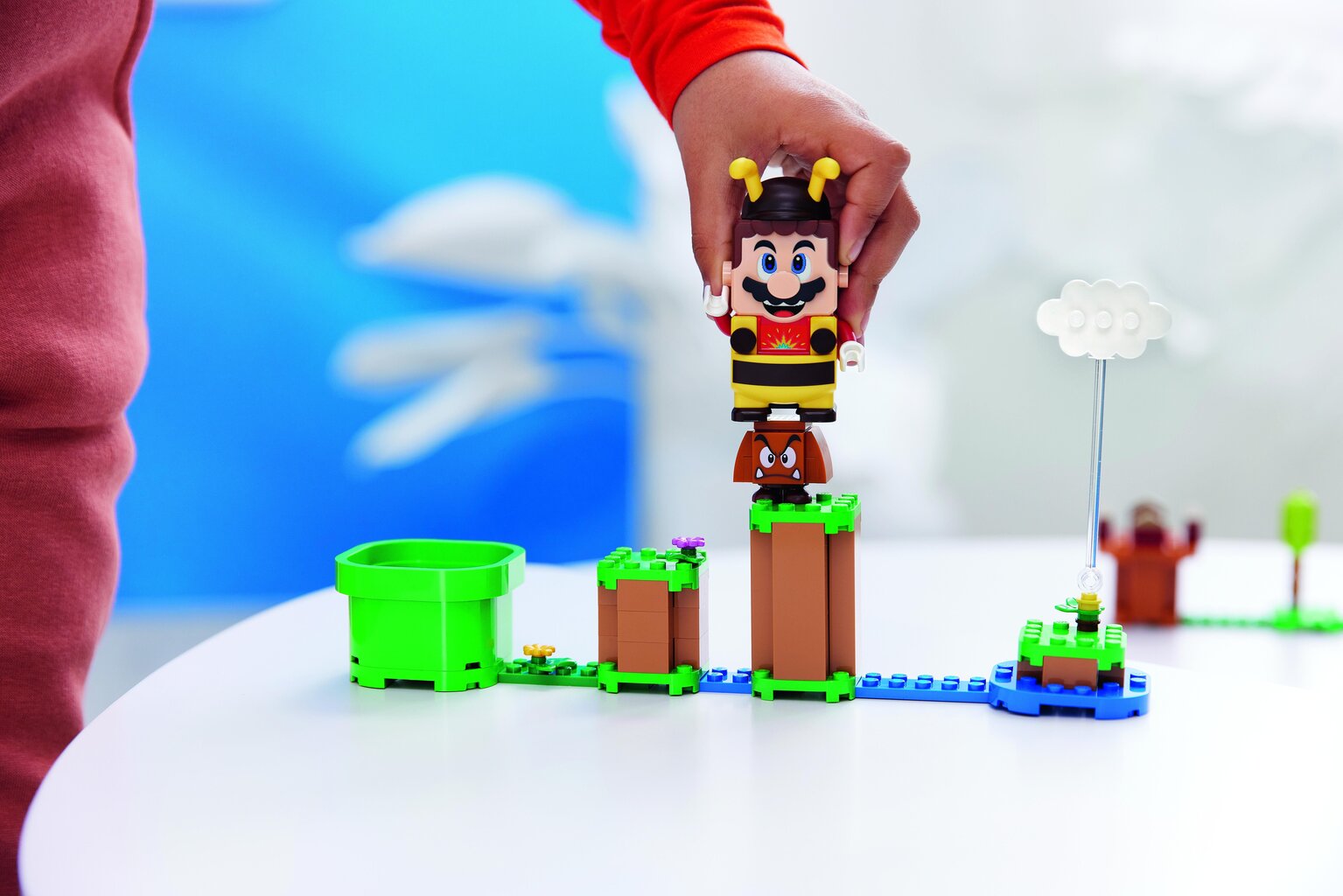 71393 LEGO® Super Mario Mesilane-Mario võimenduskomplekt цена и информация | Klotsid ja konstruktorid | kaup24.ee