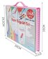 Kunstikomplekt maalimiseks 168tk + roosa kohver 9174 цена и информация | Kunstitarbed, voolimise tarvikud | kaup24.ee