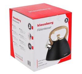 VETEL KLAUSBERG 3L KB-7262 цена и информация | Чайники, кофейники | kaup24.ee