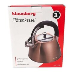 VETEL KLAUSBERG 3L KB-7202 цена и информация | Чайники, кофейники | kaup24.ee