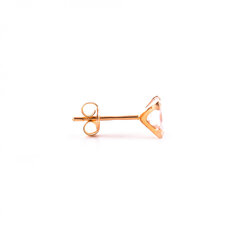 Gold earring with zircon ZA5196-1 hind ja info | Kõrvarõngad | kaup24.ee