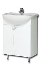 Vannitoakapp valamuga EA60-3 цена и информация | Шкафчики для ванной | kaup24.ee