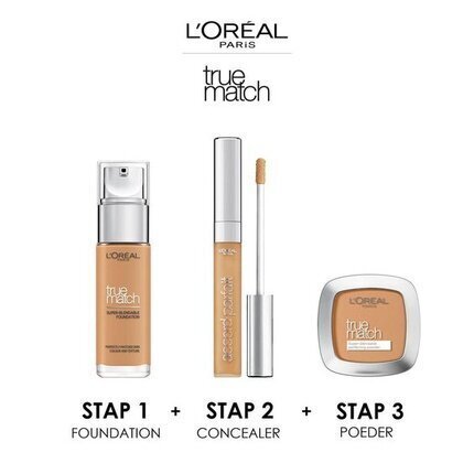 Jumestuskreem L’Oreal Paris True Match Super Blendable 30 ml 2D/2W Golden Almond цена и информация | Jumestuskreemid, puudrid | kaup24.ee