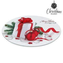 Dekoratiivne taldrik jõuludeks Christmas Planet 1147 hind ja info | Lauanõud ja kööginõud | kaup24.ee