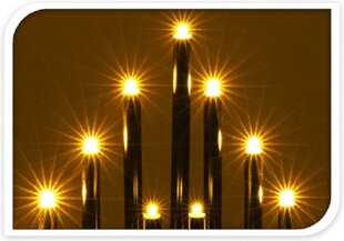 LED-tuledega Advendiküünal цена и информация | Рождественские украшения | kaup24.ee