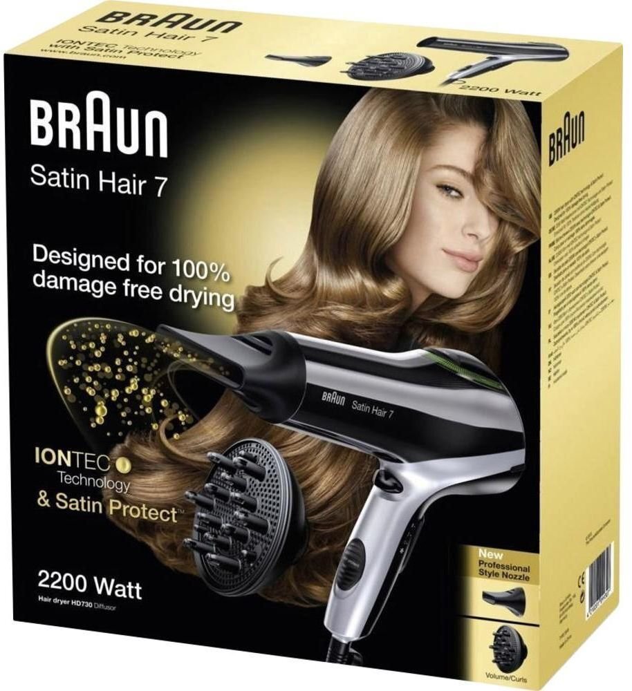 Braun Satin Hair 7 HD 730 hind ja info | Föönid | kaup24.ee