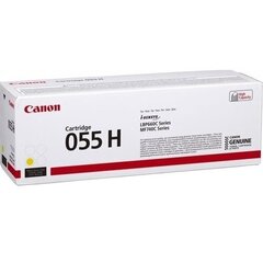 Canon Cartridge 055H Yellow (3017C002), цена и информация | Картриджи и тонеры | kaup24.ee