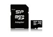 Silicon Power mälukaart microSDHC 32GB Class 10 + adapter hind ja info | Mobiiltelefonide mälukaardid | kaup24.ee