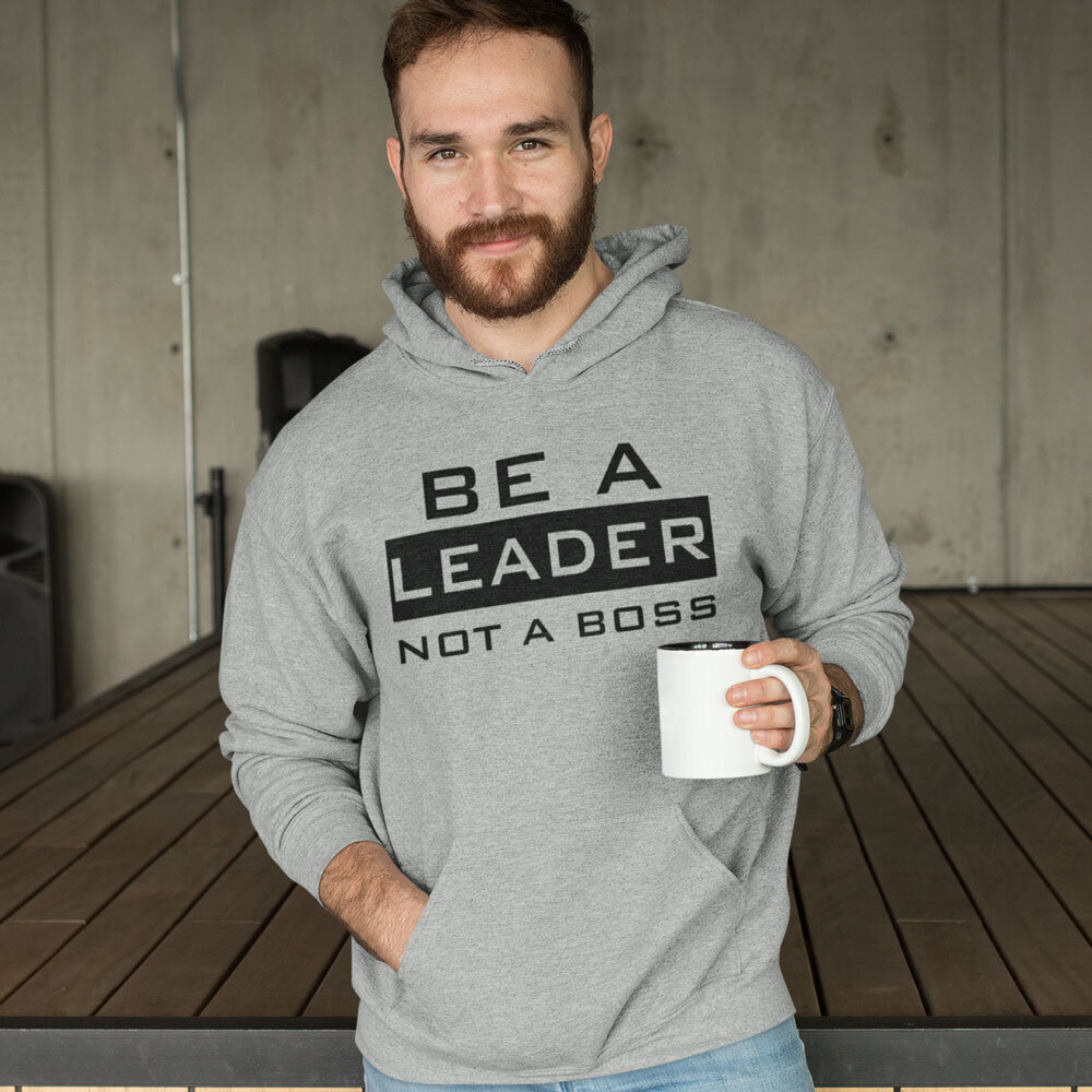 Džemper "Be a leader" hind ja info | Originaalsed pusad | kaup24.ee