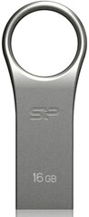 Silicon Power memory USB Firma F80 16GB USB 2.0 COB Zinc alloy Silver цена и информация | USB накопители | kaup24.ee