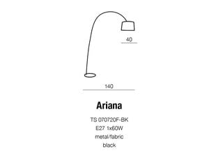 Azzardo торшер Ariana цена и информация | Торшеры | kaup24.ee