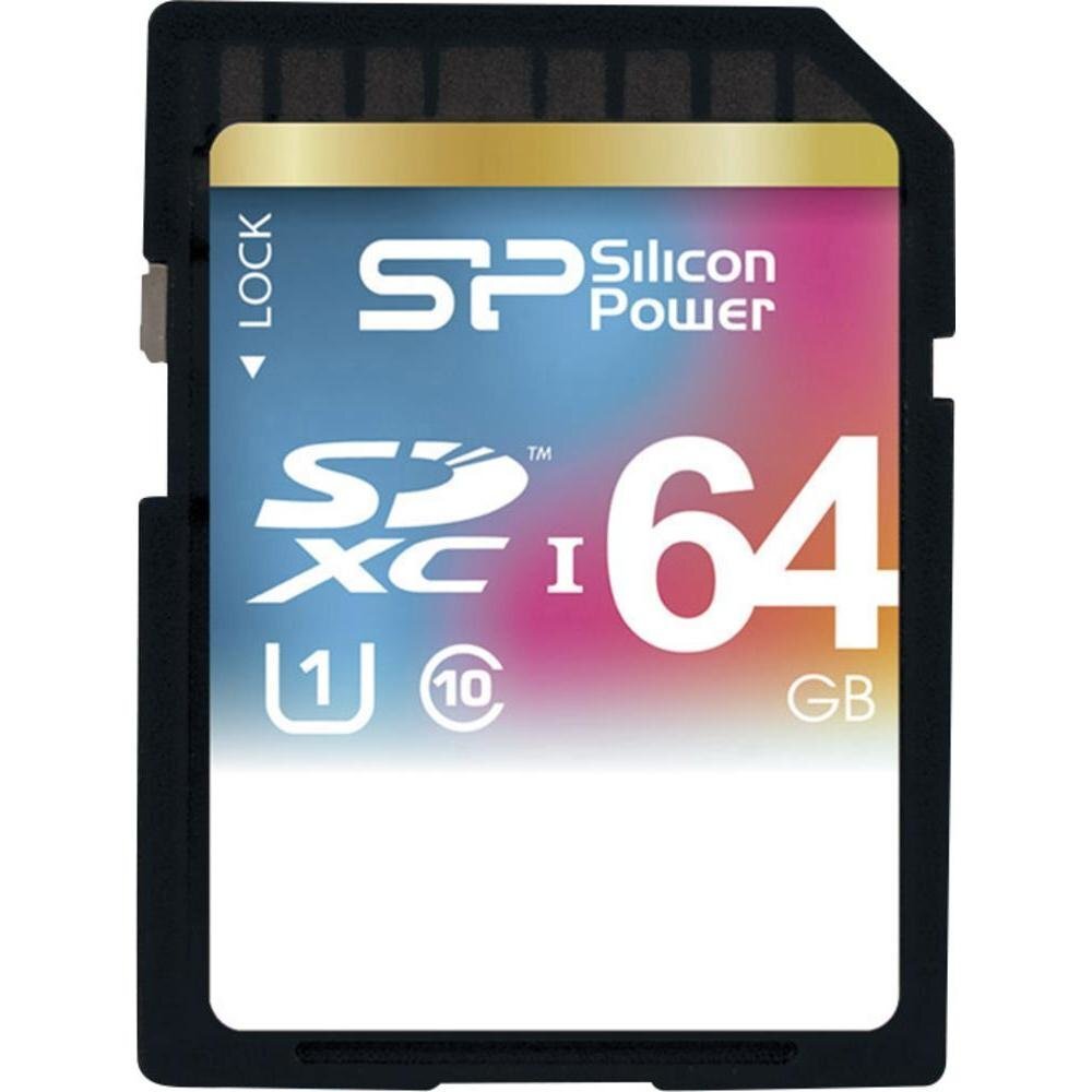 Silicon Power mälukaart SDXC 64GB Elite цена и информация | Fotoaparaatide mälukaardid | kaup24.ee