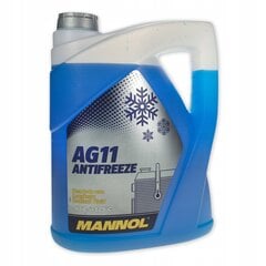 Mannol jahutusvedelik AG11-40 -40C 5L, sinine цена и информация | Очищающие и охлаждающие жидкости | kaup24.ee