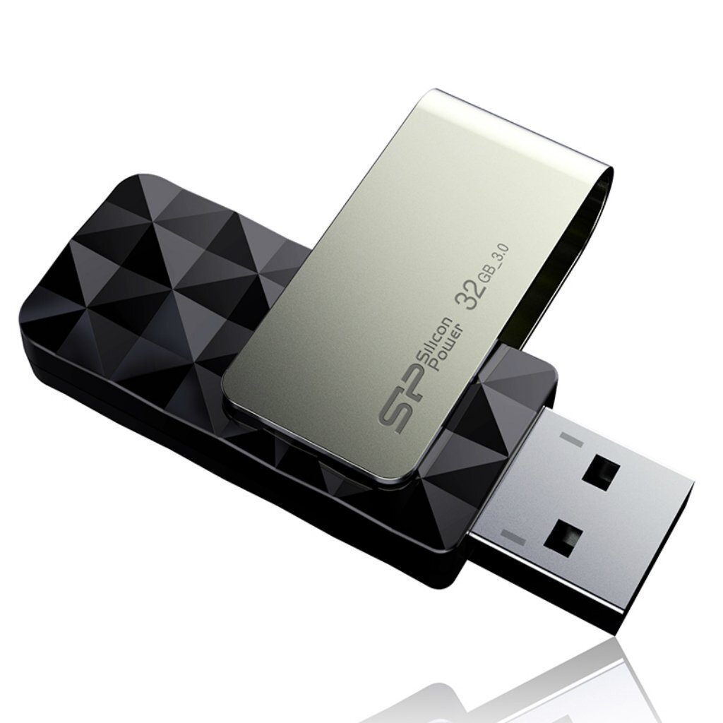 Silicon Power memory USB Blaze B30 32GB USB 3.0 Black цена и информация | Mälupulgad | kaup24.ee