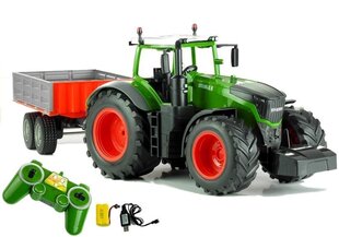 Traktor koos haagisega, kaugjuhtimispuldiga hind ja info | Poiste mänguasjad | kaup24.ee