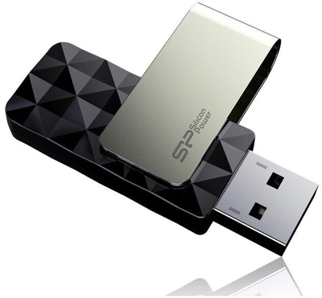 Silicon Power memory USB Blaze B30 16GB USB 3.0 Black цена и информация | Mälupulgad | kaup24.ee
