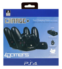 PS4 Charge+ Twin Charging Dock hind ja info | Mängukonsoolide lisatarvikud | kaup24.ee