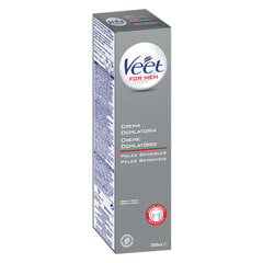 Meeste karvaeemalduskreem Veet Sensitive, 200 ml цена и информация | Средства для депиляции | kaup24.ee