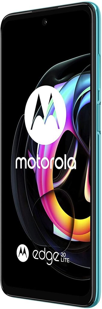 Motorola Edge 20 Lite 5G, 128 GB, Dual SIM, Lagoon Green цена и информация | Telefonid | kaup24.ee