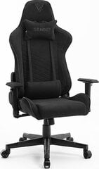 Игровое кресло Sense7 Spellcaster, черное цена и информация | Офисные кресла | kaup24.ee
