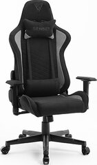 Игровое кресло Sense7 Spellcaster, черное/серое цена и информация | Офисные кресла | kaup24.ee