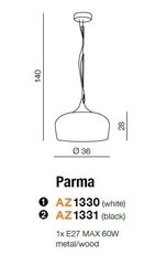 Azzardo светильник Parma AZ1331 цена и информация | Люстры | kaup24.ee