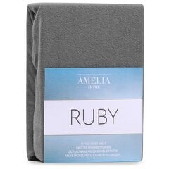 Amelia Home простыня с резинкой Ruby, 120x200 см цена и информация | Простыни | kaup24.ee
