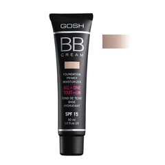 Jumestuskreem GOSH BB Cream Foundation 30 ml, 02 Beige цена и информация | Пудры, базы под макияж | kaup24.ee