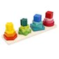 Puidust püramiid Wooden цена и информация | Imikute mänguasjad | kaup24.ee