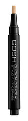 Peitekreem GOSH Click'n Conceal 2,9 ml, 02 Medium цена и информация | Пудры, базы под макияж | kaup24.ee