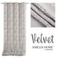 AmeliaHome kardin Velvet Silver Leaves hind ja info | Kardinad | kaup24.ee