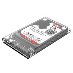 Корпус для жесткого диска Orico HDD 2,5 "+ кабели USB 3.1 (10 Гбит / с), USB-C (5 Гбит / с) цена и информация | Адаптер Aten Video Splitter 2 port 450MHz | kaup24.ee