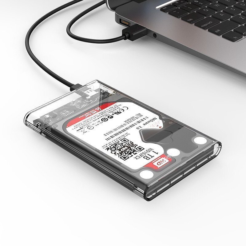 Hard Drive Enclosure Orico HDD 2,5" + USB 3.1 (10Gbps), USB-C (5Gbps) cables hind ja info | USB jagajad, adapterid | kaup24.ee