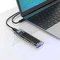 Enclosure SDD M.2 Orico, NVME, USB-C 3.1 Gen.2, 10Gbps (black) цена и информация | USB jagajad, adapterid | kaup24.ee