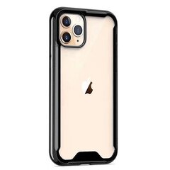 Mocco Acrylic Air Case Silicone Case for Apple iPhone 12 Pro Max Transparent-Black цена и информация | Чехлы для телефонов | kaup24.ee