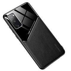 Mocco Lens Leather Back Case Кожанный чехол для Xiaomi Mi 11 Черный цена и информация | Чехлы для телефонов | kaup24.ee