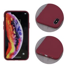 Mocco Silicone Back чехол Силиконовый чехол для Apple iPhone 13 Pro Бордовый цена и информация | Чехлы для телефонов | kaup24.ee