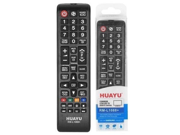 HQ LXH1088 TV remote control SAMSUNG LCD/LED RM-L1088 SMART / 3D / Black цена и информация | Smart TV tarvikud | kaup24.ee