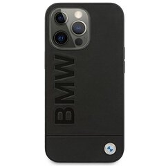 Кожаный чехол BMW Hot Stamp для iPhone 13 Pro, черный цена и информация | Чехлы для телефонов | kaup24.ee