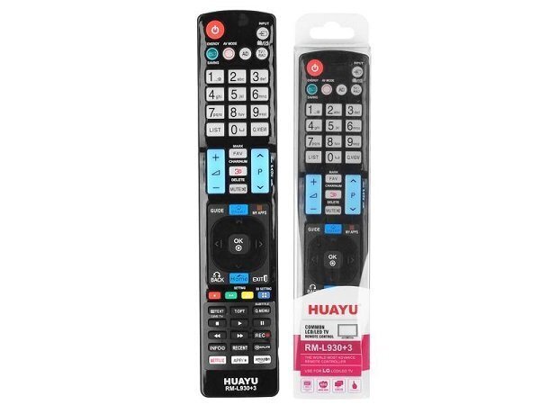 HQ LXHL930 LG TV remote control LCD RM-L930 / SMART / Netflix / Black hind ja info | Smart TV tarvikud | kaup24.ee