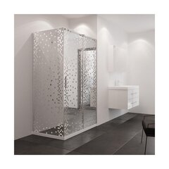 Nelinurkne dušikabiin Wellneo Fenome Cubic R, 80x100 cm цена и информация | Душевые кабины | kaup24.ee