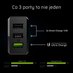 Green Cell CHARGC03 цена и информация | Зарядные устройства для телефонов | kaup24.ee