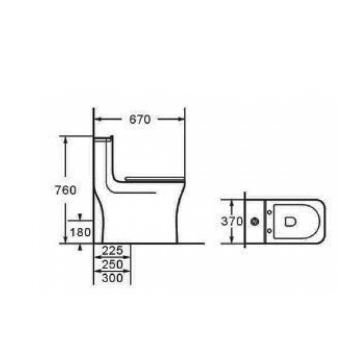 WC-pott 8080 hind ja info | WС-potid | kaup24.ee