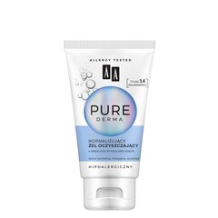 Puhastav näogeel normaalsele nahale AA Pure Derma 150 ml цена и информация | Аппараты для ухода за лицом | kaup24.ee