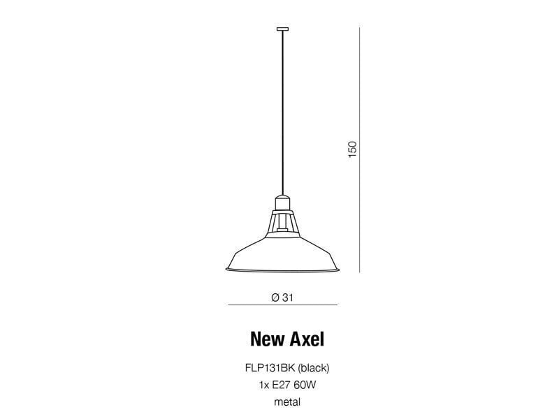 Rippvalgusti Azzardo New Axel AZ1351 hind ja info | Rippvalgustid | kaup24.ee