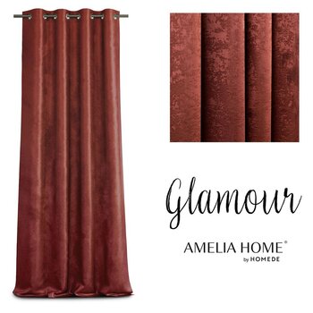 AmeliaHome pimendav kardin Glamour hind ja info | Kardinad | kaup24.ee