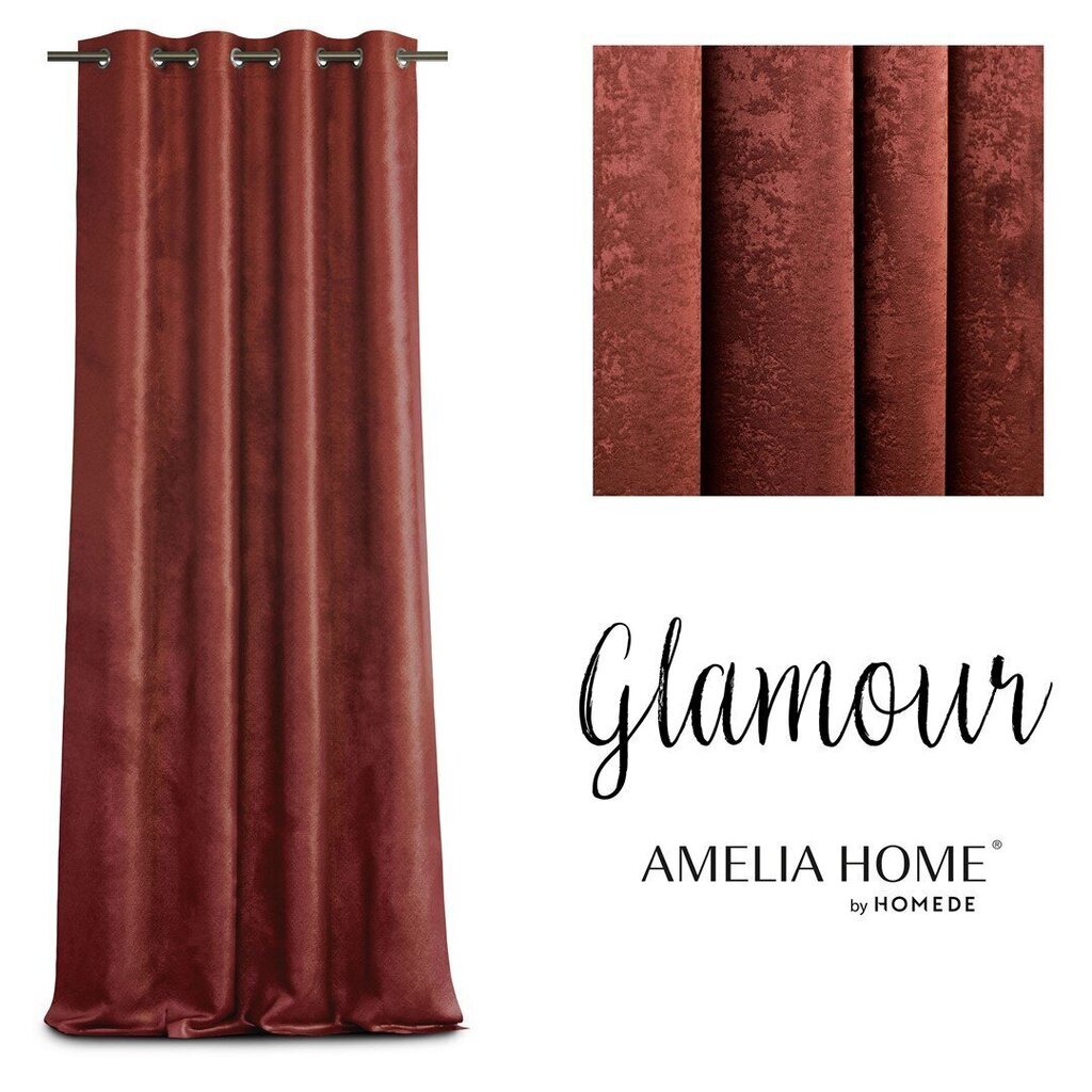 AmeliaHome pimendav kardin Glamour цена и информация | Kardinad | kaup24.ee